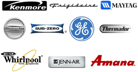 kenmore, frigidaire, maytag, kitchen aid, sub zero, GE, Thermador, Whirlpool, Jenn-Aie, Amana repair in Parker, CO.